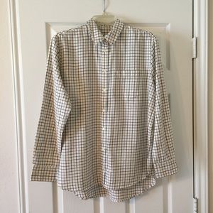 Madewell oversized ex-boyfriend plaid shirt - NWT
